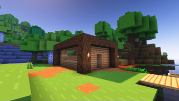 A small house with an incredible modpack