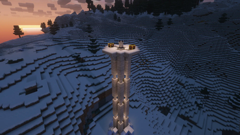 Snowy Tower