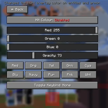 Hit colour module