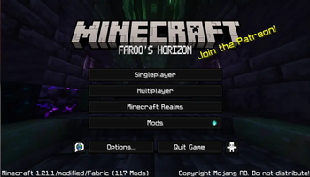 Main Menu UI