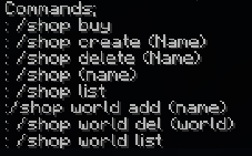 Commands