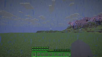 Hotbar empty