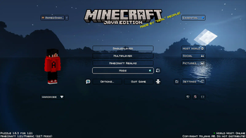 Game Title menu