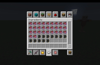 Capstones in creative menu 