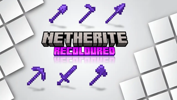 Netherite Tools Recoloured