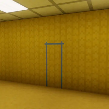 Blue Tape Door in Level 0