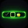 Cyber Neon Green Hotbar 图标