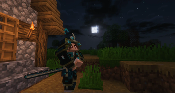 Sculk Wizard Samurai Armor