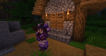 Amethyst Wizard Samurai Armor