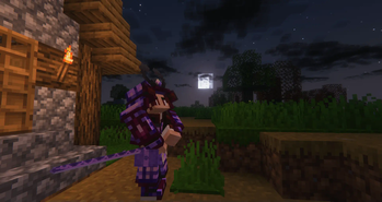 Amethyst Wizard Samurai Armor