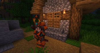 Ignis Wizard Samurai Armor 