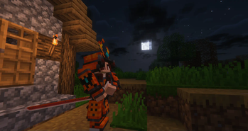 Ignis Wizard Samurai Armor