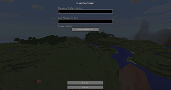 Trigger GUI