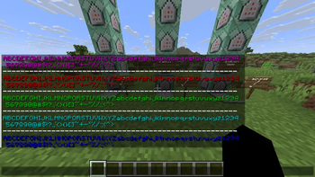 Shaded Font with Dark colors