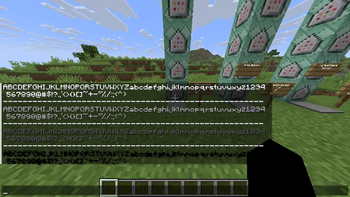 Shaded Font with White/Black colors