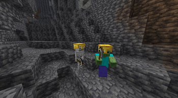 Zombie and Skeleton Miner