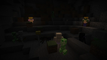 Enchanted Items & Armor Glow in the Dark!