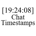Chat Timestamps