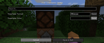 Config Screen
