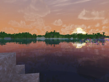Sunset At Beach