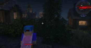 Almost dead at night