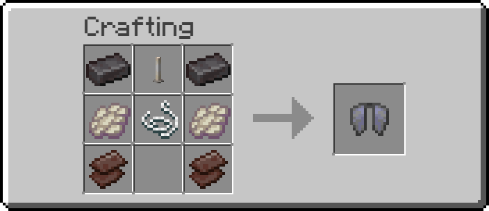 Elytra Crafting Recipe