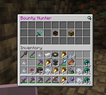 Bounty Menu
