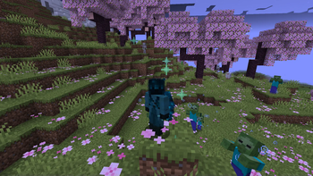 Zombies unable to reach the player after using the ability caw