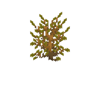 Large Dead Bush With Leaves