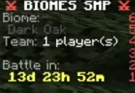 Biomes SMP sidebar