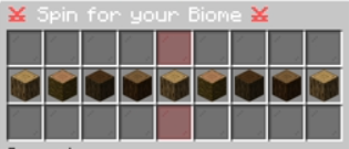 Rolling for your biome!