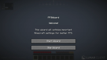 welcome screen