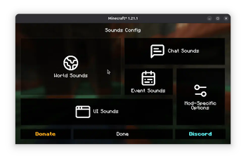 Configuration Screen