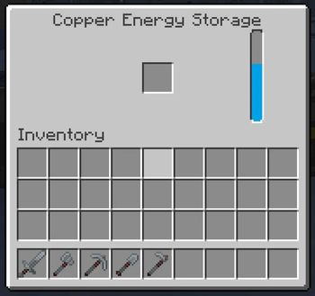 copper energy storage