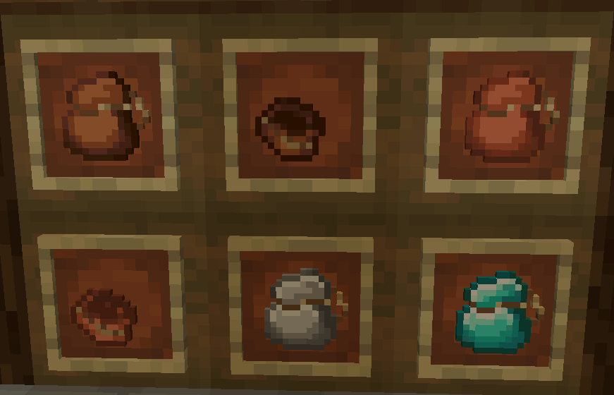 All of the stuff in the mod