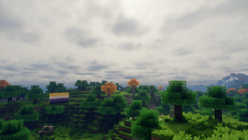 Overcast day, from the daily weather feature
