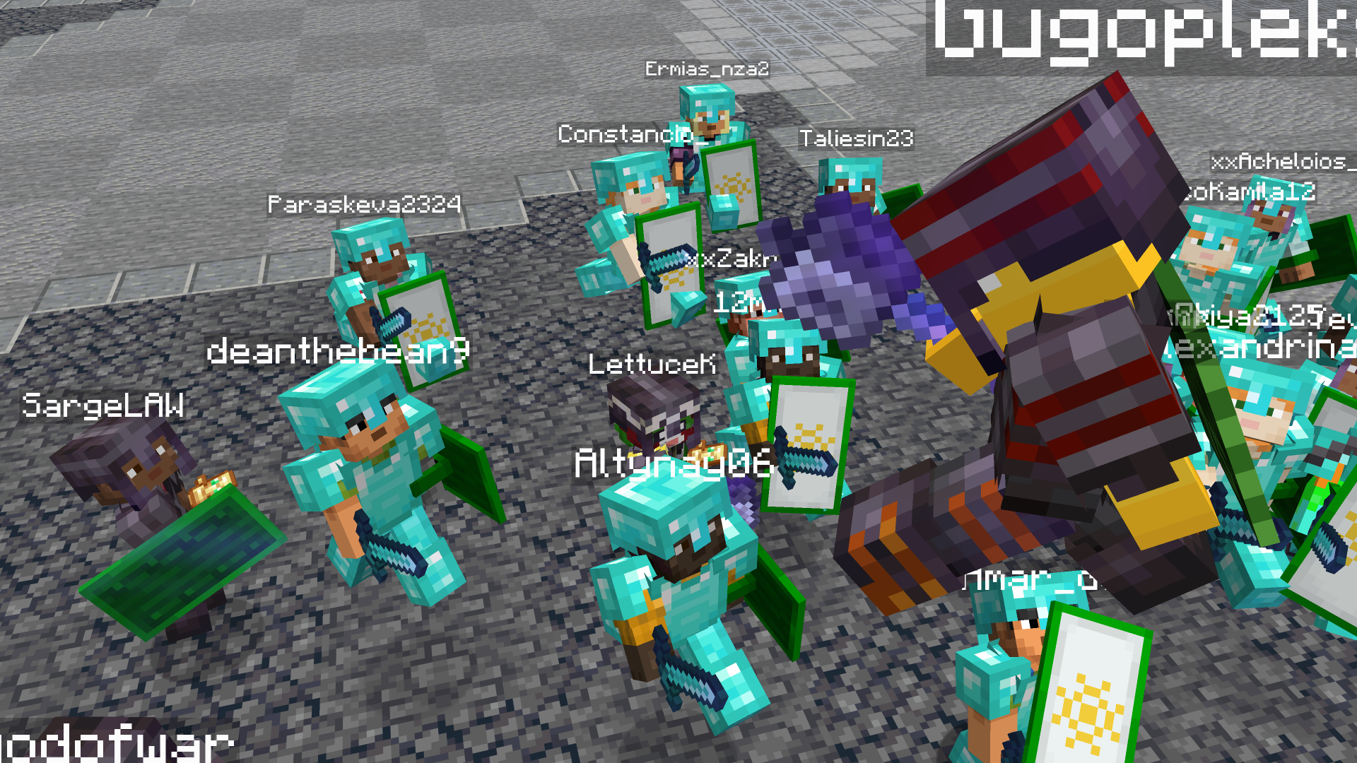Screenshot modpacku UnstableSMP - Law Fight (2/3)