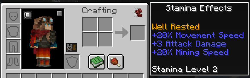 Stamina Effects & Level