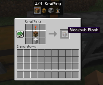 Crafting a blockhub block
