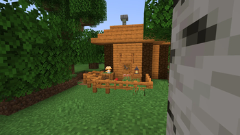 house made out of the new maple wood set