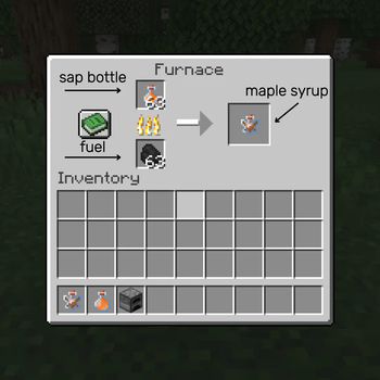 making maple syrup