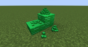 Emerald Coin Stacks
