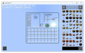 Inventory transparent