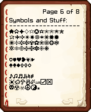 Misc. Symbols