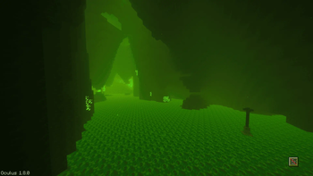 Toxic caves - IrisCaves feature ON