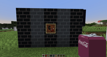 Cola cherry and a red flint and steel?