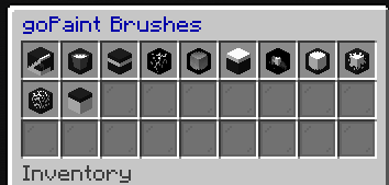 Brushes Menu