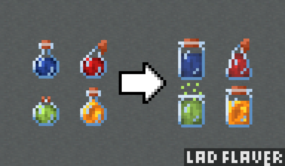 New Bottles and Potions