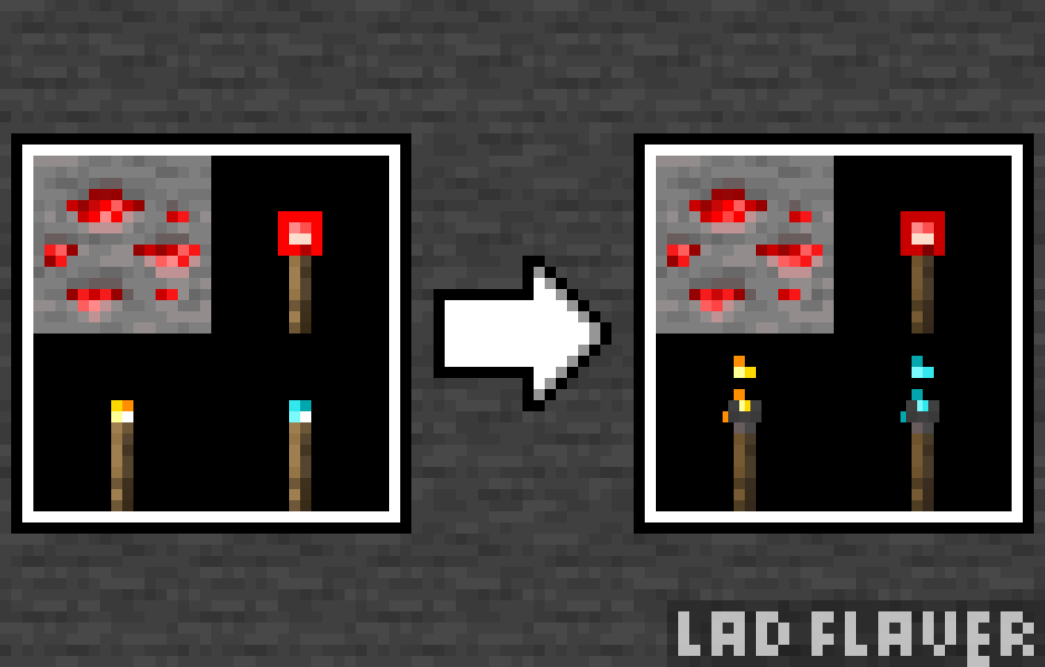 Redstone and Torches