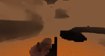 Classic Minecraft Nether Dimension